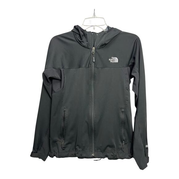 The North Face Windstopper Jacket Womens Medium Black Full Zip Pocket Outdoor - Picture 1 of 9